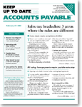 Keep Up to Date on Accounts Payable