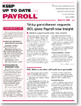 Keep Up to Date on Payroll